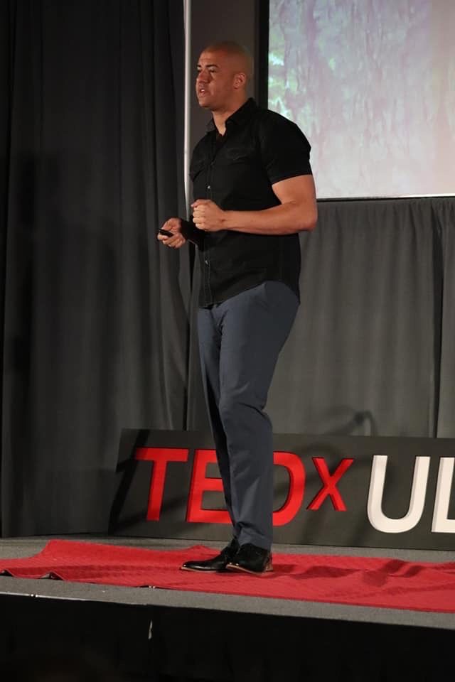Baylor Barbee speaking at TEDx